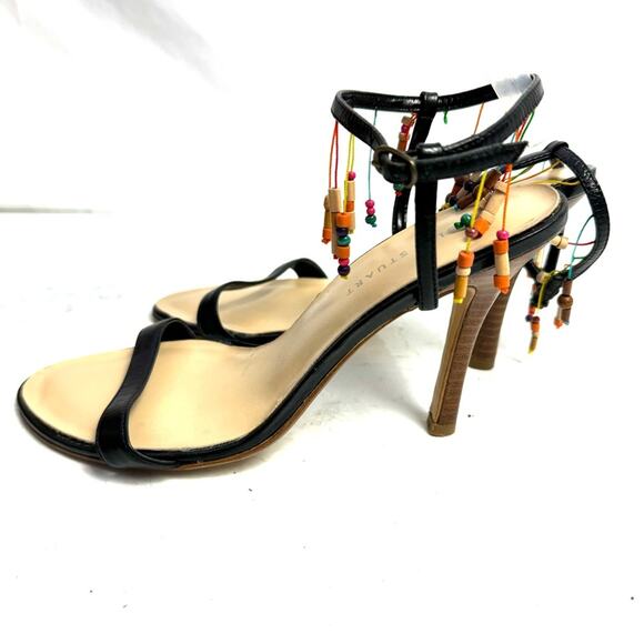 Colin Stewart Beaded Multicolored Heels Size 7.5 - Picture 5 of 8